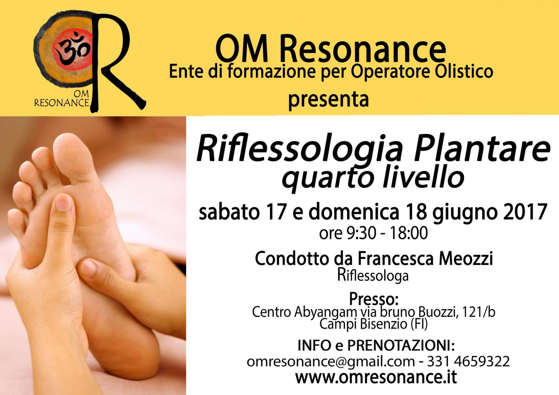 riflessologia plantare 4 livello francesca meozzi