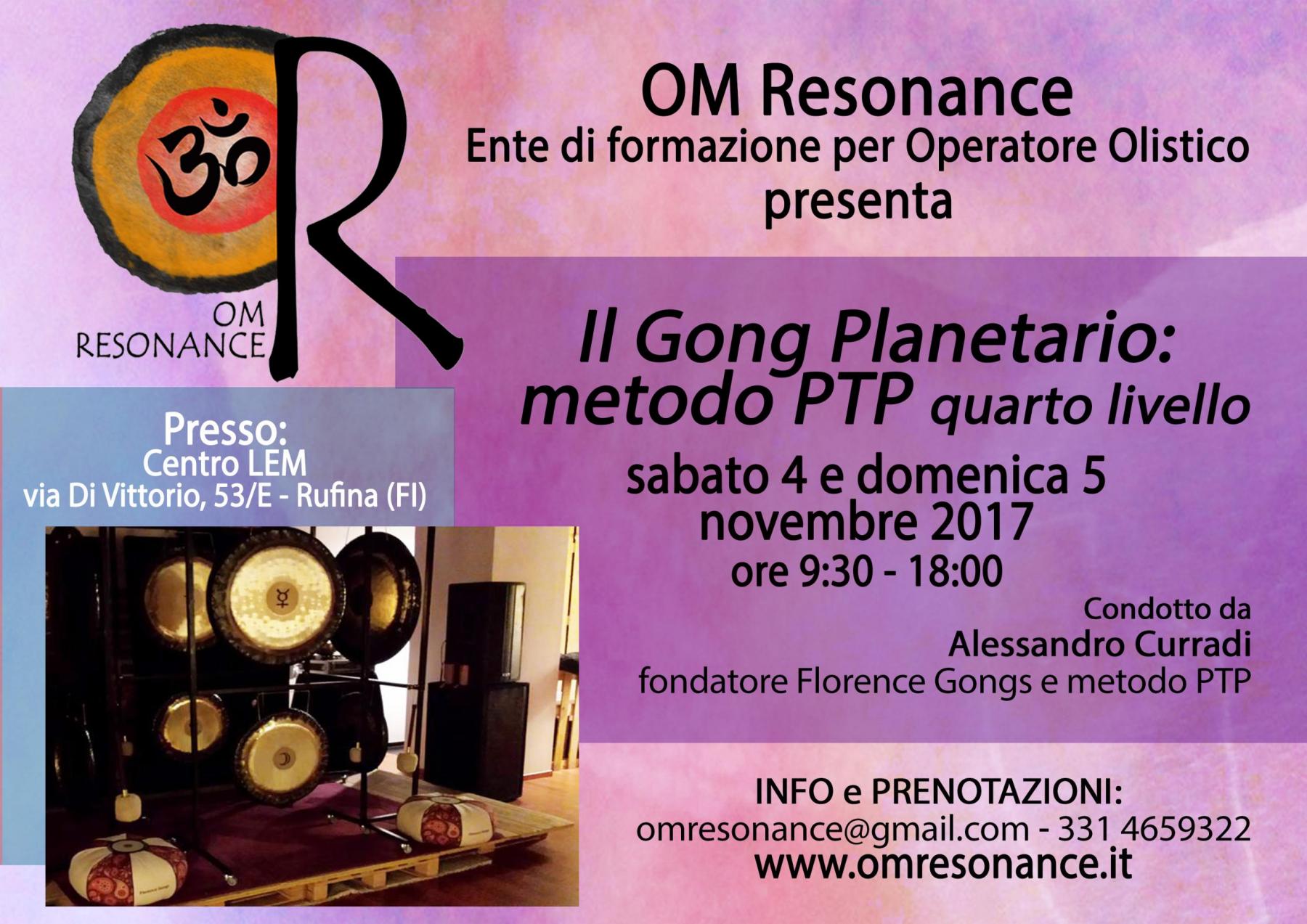 Firenze gong 4 novembre 2017