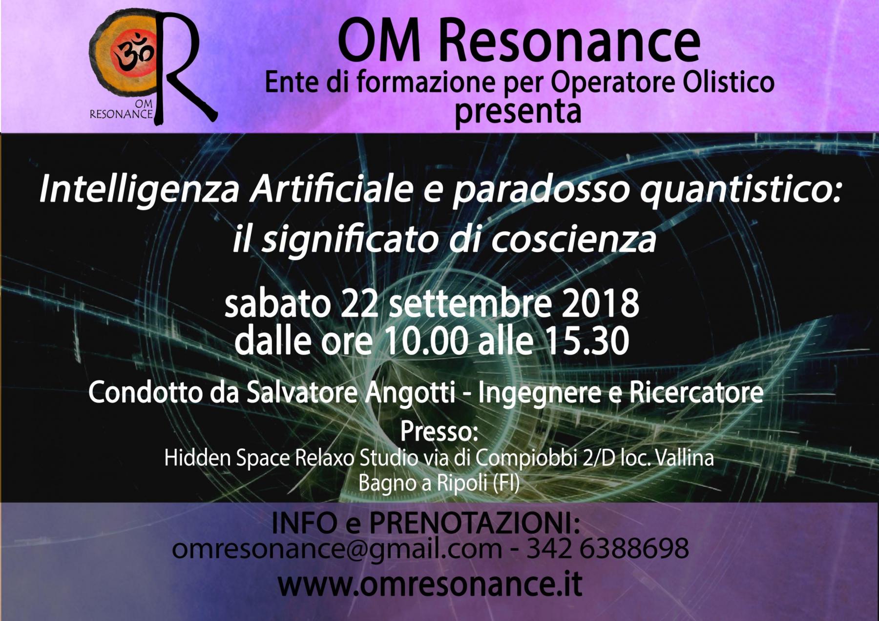 Il significato di coscienza OM Resonance Firenze