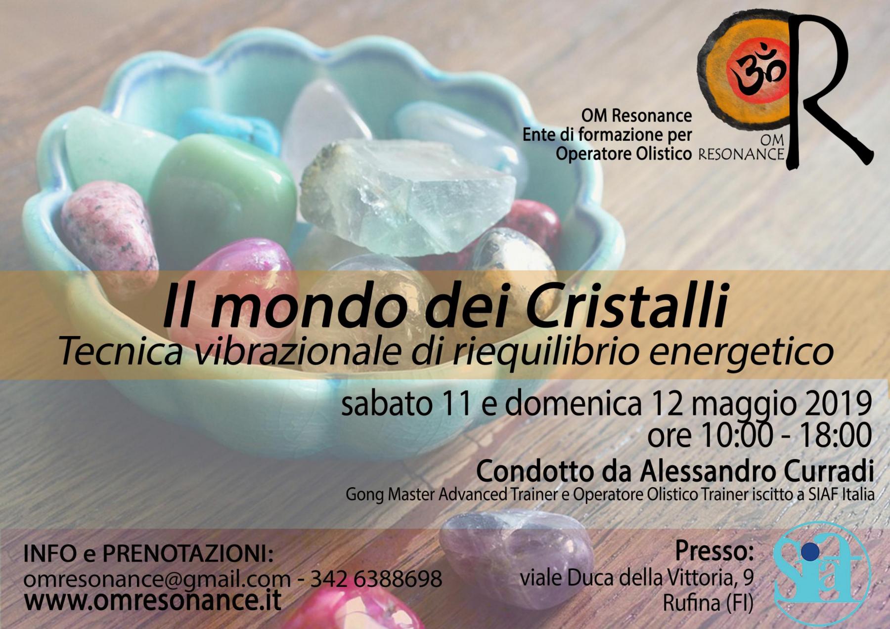 cristalli alessandro curradi om resonance firenze operatore olistico